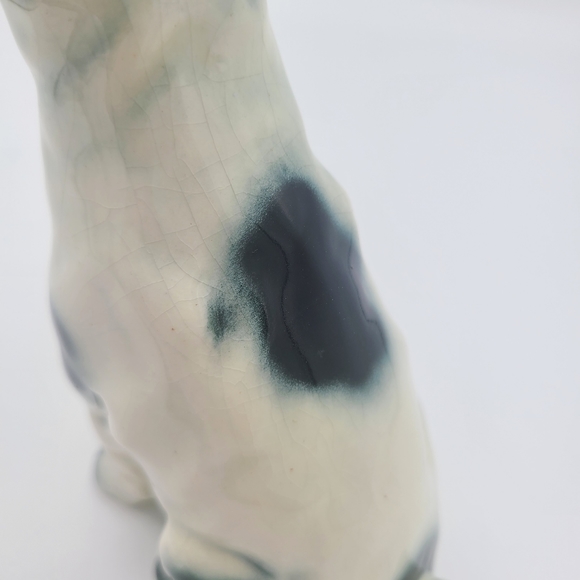 Vintage Porcelain German Terrier Dog Figurine Made In Germany - Picture 8 of 11